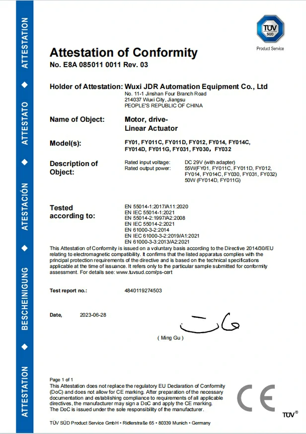 linear actuator controller3