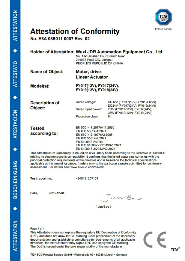 linear actuator controller6